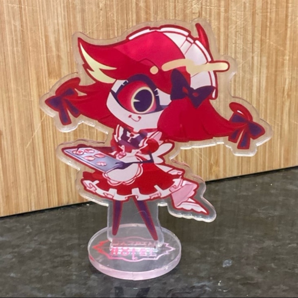 Hazbin Hotel Helluva Boss Niffty maid cafe cosplay anime acrylic figure standee